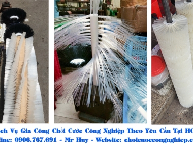 Dịch Vụ Gia Công Chổi Cước Công Nghiệp Theo Yêu Cầu Tại HCM